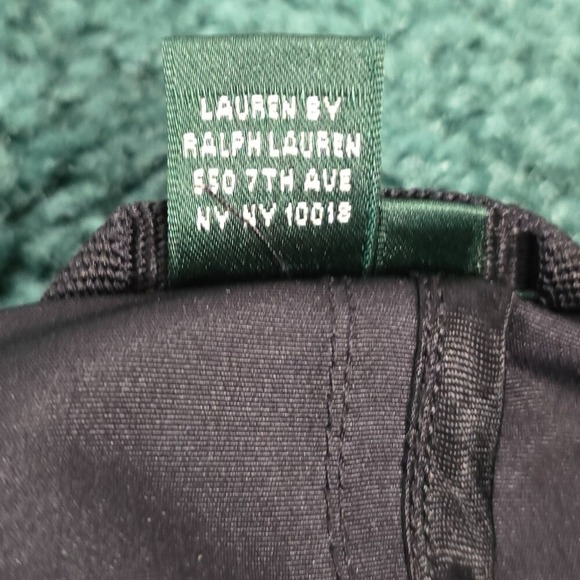 Lauren Ralph Lauren Women's M‎ Jacket Fountain Head Black Pockets Belted Zip Up - Picture 2 of 11